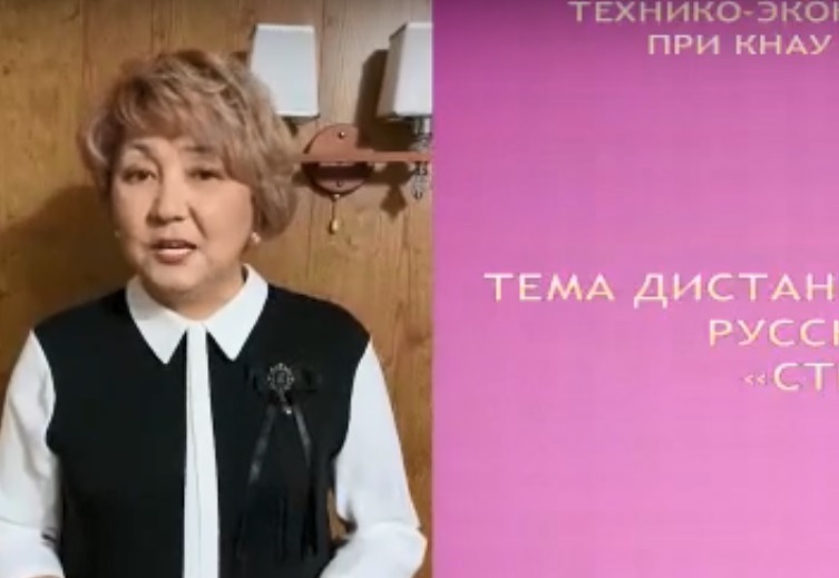 ДИСТАНТНЫЙ УРОК ПО РУССКОМУ ЯЗЫКУ: СТИЛИ РЕЧИ