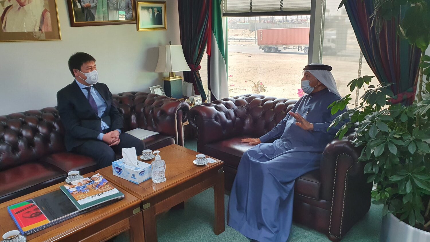 АЛМАЗБЕК БЕЙШЕНАЛИЕВДИН БИРИККЕН АРАБ ЭМИРАТТАРЫНДАГЫ ИШ САПАРЫ ЖЫЙЫНТЫКТАЛДЫ