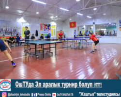 ОШТУДА ЭЛ АРАЛЫК ТУРНИР БОЛУП ӨТТҮ