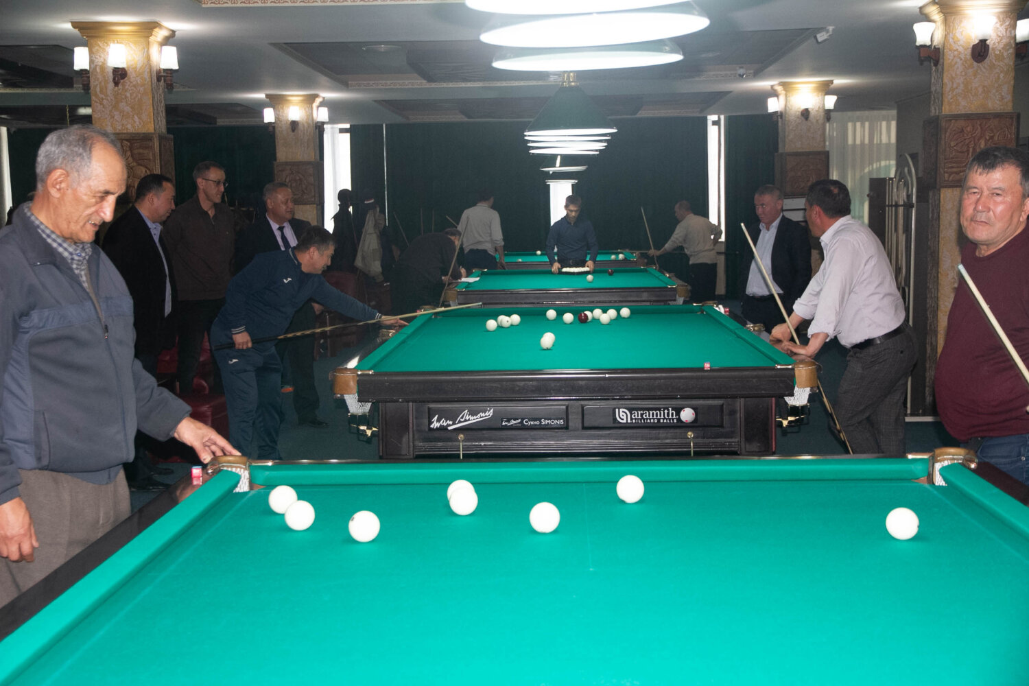 КМУДА АГАЙЛАР АРАСЫНДА БИЛЬЯРД БОЮНЧА МЕЛДЕШ ӨТТҮ