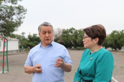 МИНИСТР КУПЕШЕВ ЫСЫК-КӨЛ ОБЛУСУНДАГЫ БИЛИМ БЕРҮҮ МЕКЕМЕЛЕРИН КЫДЫРУУДА