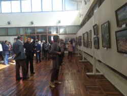 ЮБИЛЕЙНАЯ ВЫСТАВКА ТРЕХ ХУДОЖНИКОВ, ПРЕПОДАВАТЕЛЕЙ ОШГУ