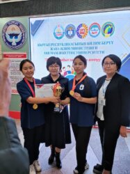 ОШМУДА ӨТКӨН СЫНАКТА КМУНУН СТУДЕНТТЕРИ БАЙГЕЛҮҮ КАЙТЫШТЫ