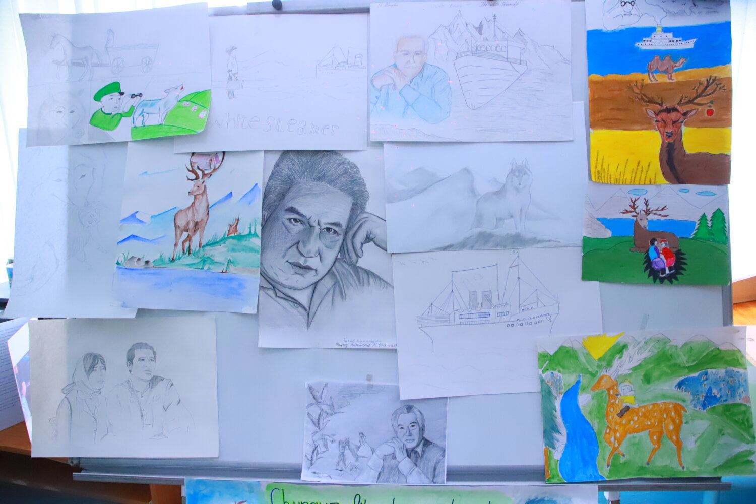 ОШТУДА АЙТМАТОВДУН ЧЫГАРМАЛАРЫ АНГЛИСЧЕ ЖАҢЫРДЫ