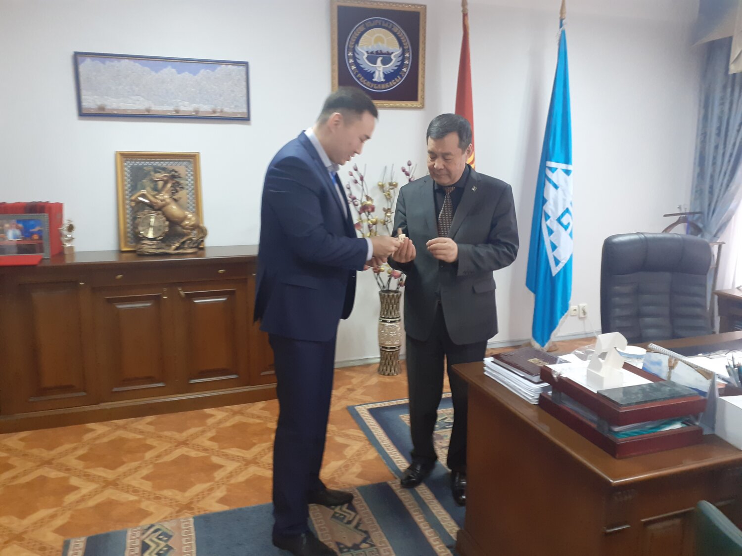 В КГУСТА ПОБЫВАЛИ ГОСТИ ИЗ СЕВЕРО-ВОСТОЧНОГО ФЕДЕРАЛЬНОГО УНИВЕРСИТЕТА