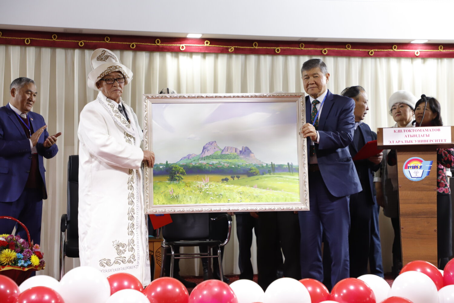 ЭАУда ТАШТАН БӨРҮБАЕВДИН 75 ЖЫЛДЫГЫ БЕЛГИЛЕНДИ