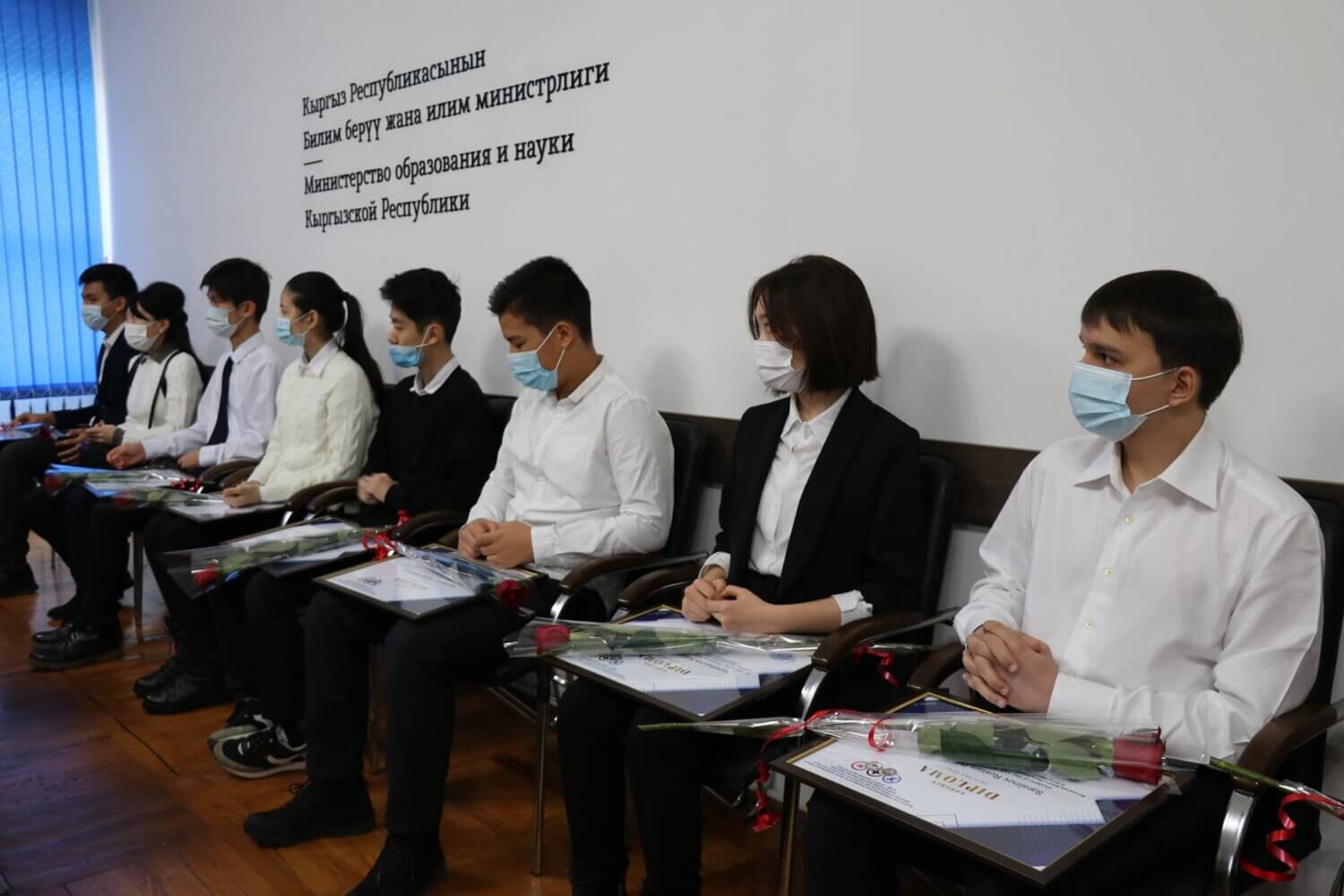 НАГРАЖДЕНЫ ПОБЕДИТЕЛИ РЕСПУБЛИКАНСКОЙ ОЛИМПИАДЫ ПО МАТЕМАТИКЕ