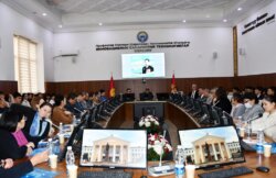 В КНУ ОТМЕТИЛИ 100-ЛЕТИЕ ГЕРОЯ СОЦИАЛИСТИЧЕСКОГО ТРУДА КОРЧУБЕКА АКНАЗАРОВА