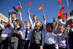 НИЗАМИ ГЯНДЖЕВИ АТЫНДАГЫ ЖАҢЫ МЕКТЕПТИН АЧЫЛЫШЫ