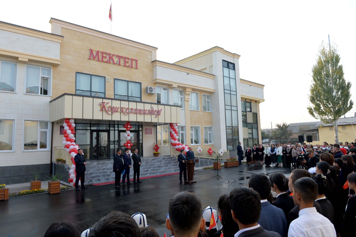 КӨЛМӨ КОНУШУНДАГЫ №78 МЕКТЕП-ГИМНАЗИЯСЫНЫН ЖАҢЫ КОРПУСУ АЧЫЛДЫ