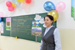 АК-ОРДО ЖАҢЫ КОНУШУНДАГЫ №102 МЕКТЕП АЧЫЛДЫ