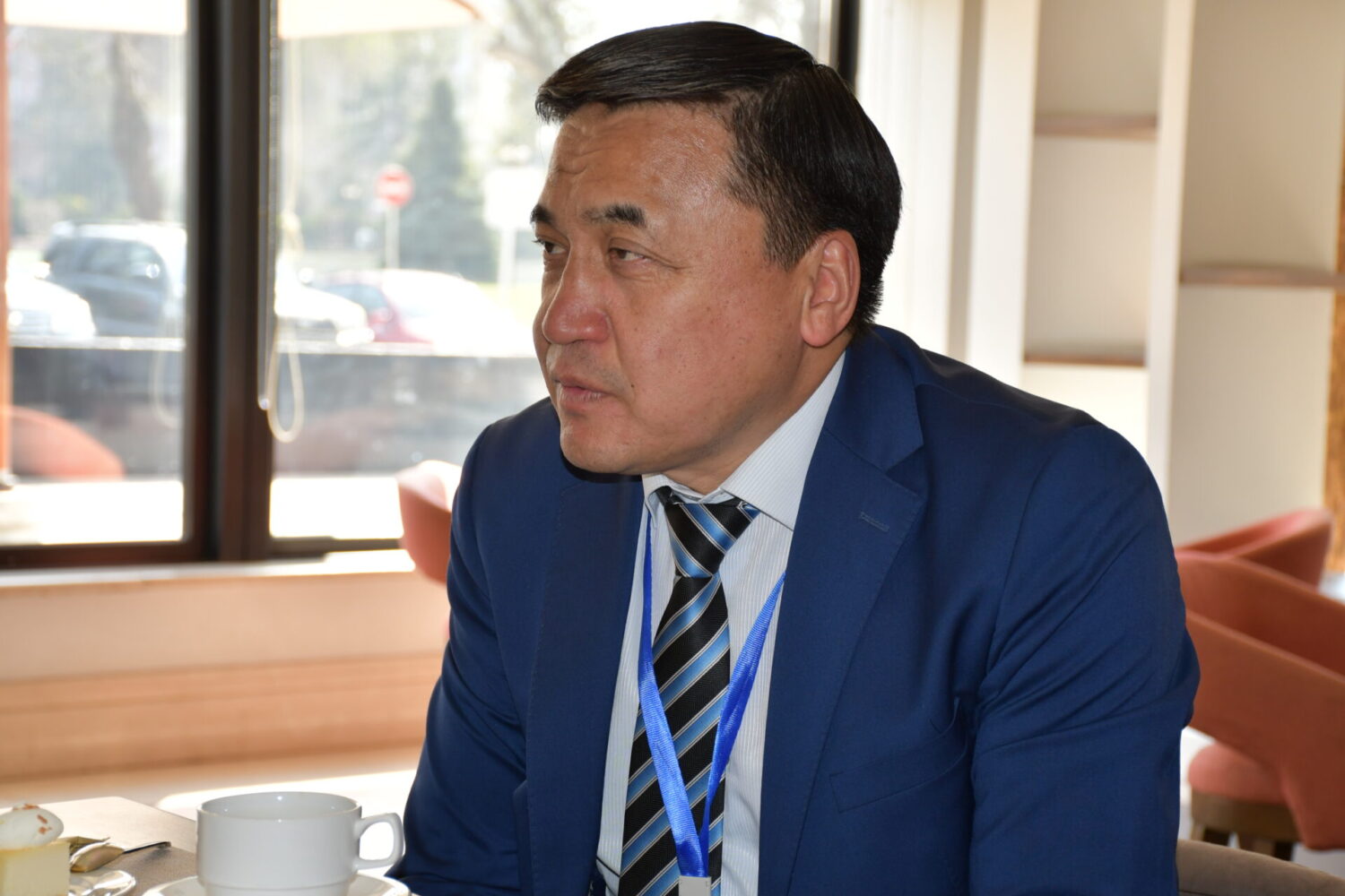 МИНИСТР ТҮРК АКАДЕМИЯСЫНЫН ПРЕЗИДЕНТИ МЕНЕН ЖОЛУКТУ