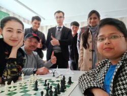 ЧЕТ ӨЛКӨЛҮК СТУДЕНТТЕР СПОРТТУК МЕЛДЕШТЕ КҮЧ СЫНАШТЫ