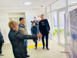 МИНИСТР ЫСЫК-КӨЛ ИНДУСТРИАЛДЫК-ПЕДАГОГИКАЛЫК КОЛЛЕДЖИНЕ БАРДЫ