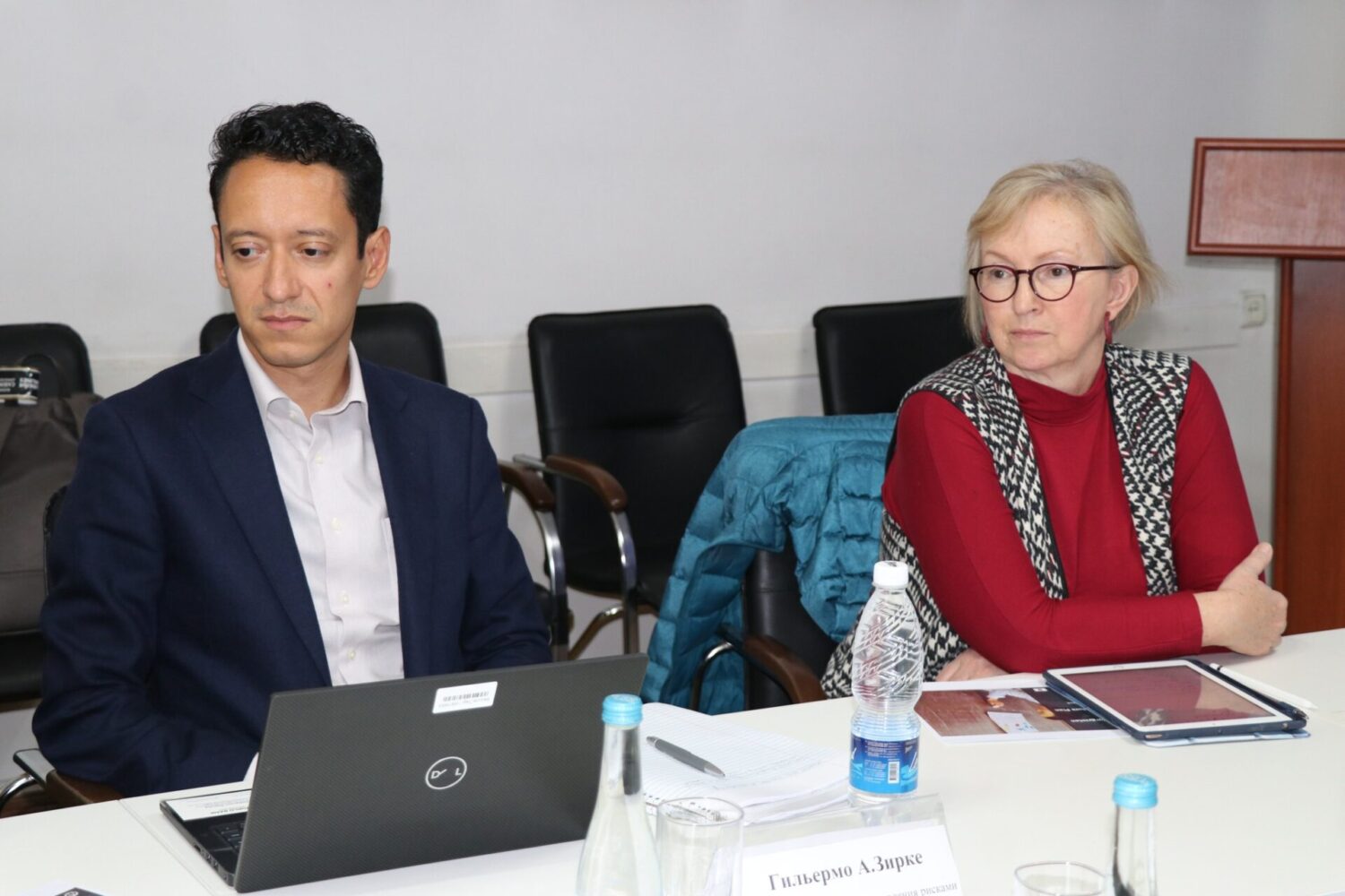 МИНИСТР ОБСУДИЛ С ПРЕДСТАВИТЕЛЯМИ ВСЕМИРНОГО БАНКА УЛУЧШЕНИЕ ШКОЛЬНОЙ ИНФРАСТРУКТУРЫ