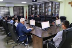 ТОКТОБҮБҮ АШЫМБАЕВА ЖАЛАЛ-АБАД ОБЛУСУНУН БИЛИМ БЕРҮҮ БӨЛҮМДӨРҮНҮН ЖЕТЕКЧИЛЕРИ МЕНЕН ЖОЛУГУШТУ