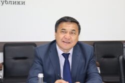 МИНИСТР ЭСТОНИЯНЫН ДЕЛЕГАЦИЯСЫ МЕНЕН САНАРИПТЕШТИРҮҮ ДОЛБООРУН ТАЛКУУЛАДЫ