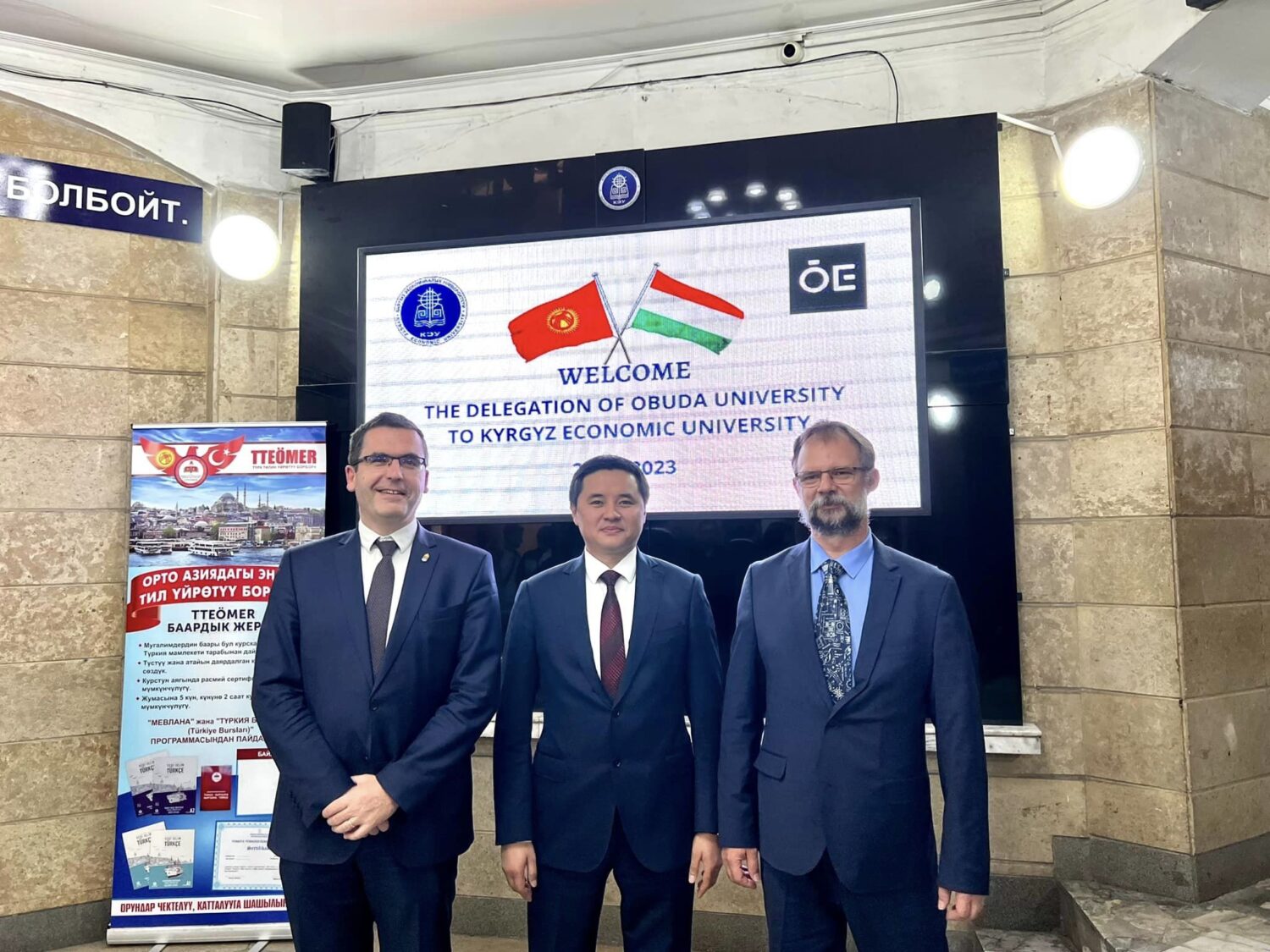 КЭУ ЖАНА ОБУДА УНИВЕРСИТЕТИ КЫЗМАТТАШТЫКТЫ БЕКЕМДЕЙТ