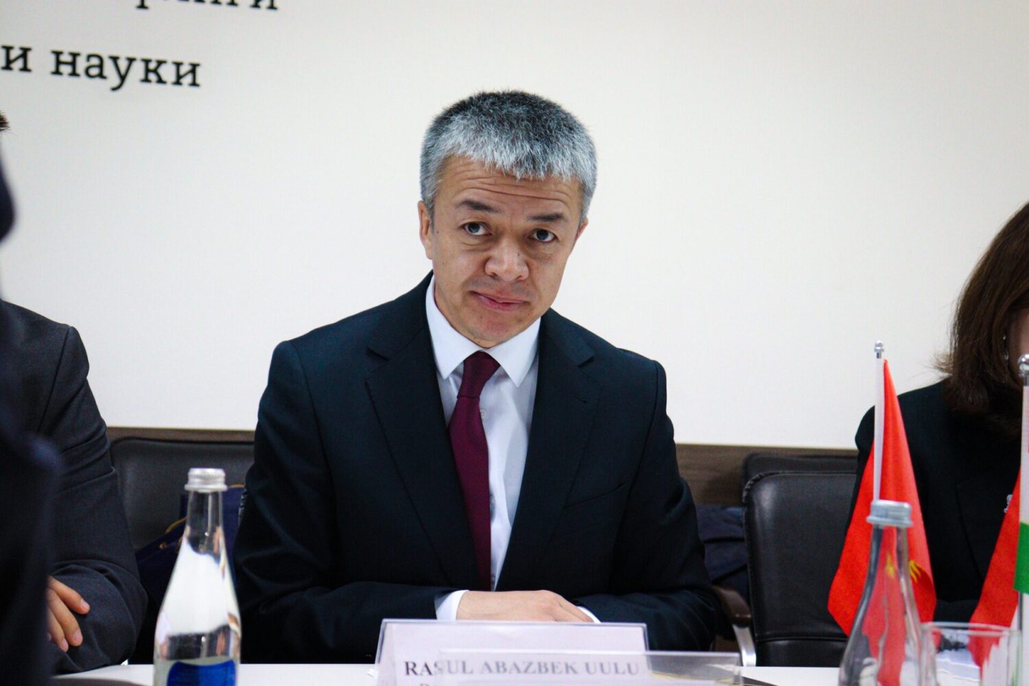 РАСУЛ АБАЗБЕК УУЛУ ОБСУДИЛ С ДЕЛЕГАЦИЕЙ ОБУДСКОГО УНИВЕРСИТЕТА СОТРУДНИЧЕСТВО В СФЕРЕ ВЫСШЕГО ОБРАЗОВАНИЯ