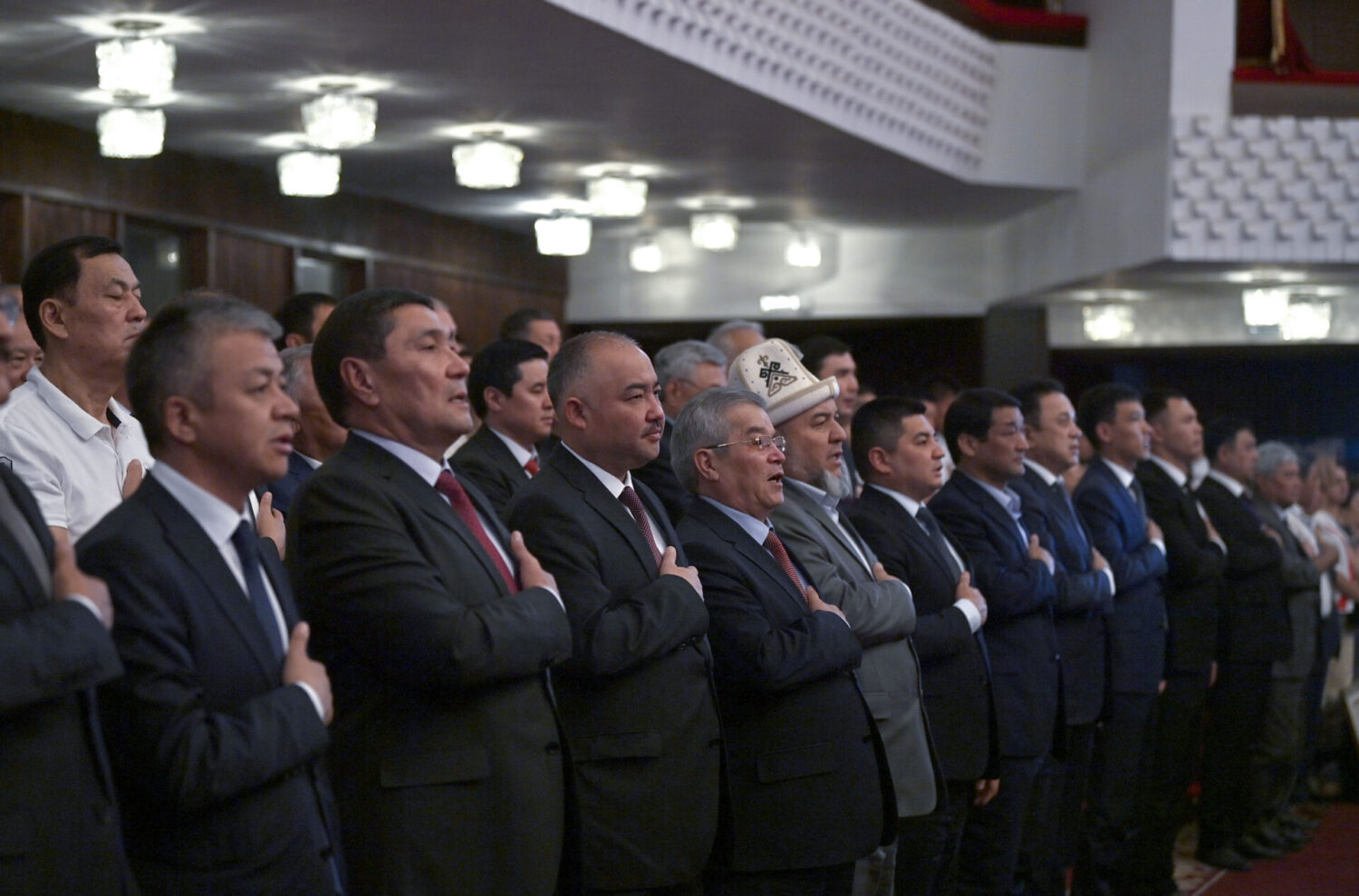 НУРЛАНБЕК ШАКИЕВ КЫРГЫЗ УЛУТТУК АГРАРДЫК УНИВЕРСИТЕТИНИН 90 ЖЫЛДЫК МААРЕКЕСИНЕ АРНАЛГАН САЛТАНАТКА КАТЫШТЫ