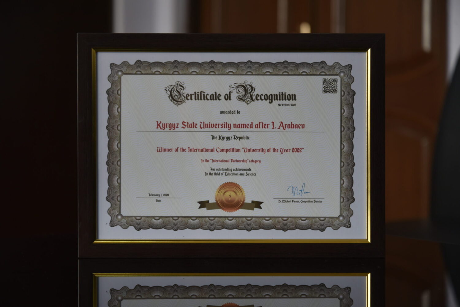 И. АРАБАЕВ АТЫНДАГЫ КЫРГЫЗ МАМЛЕКЕТТИК УНИВЕРСИТЕТИ