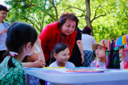 МИНИСТРДИН ОРУН БАСАРЛАРЫ “БАКТЫЛУУ БАЛАЛЫК” ФЕСТИВАЛЫНА КАТЫШТЫ