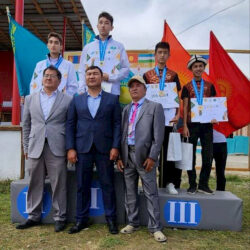 Кыргызстандын тогуз коргоол боюнча курамасы Азия чемпионатында 19 медаль утту