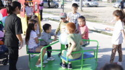 Борбор калаада балдар аянтчасы ачылды