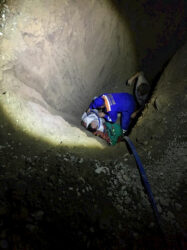 Бишкекте чуңкурга түшүп кеткен өспүрүм куткарылды