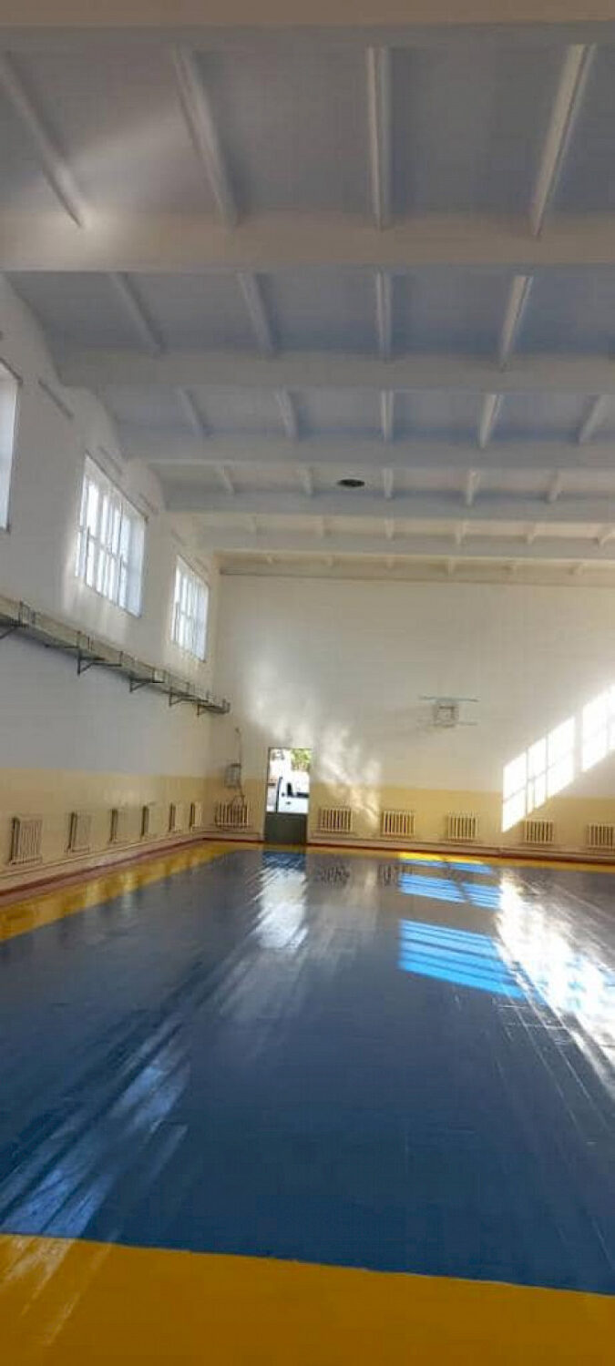 ӨЗГӨН РАЙОНУНУН АЛГА АЙЫЛЫНДА МЕКТЕПТИН КУРУЛУШУ АЯКТООДО