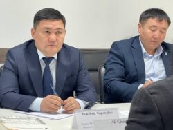 БЕКЖАН СУПАНАЛИЕВ ӨНҮКТҮРҮҮ БОЮНЧА ӨНӨКТӨШТӨР МЕНЕН БИЛИМ БЕРҮҮ ТАРМАГЫНА КОЛДООНУ ТАЛКУУЛАДЫ