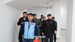 «Манас» аэропортунда дүйнө чемпиондорун тосуп алышты