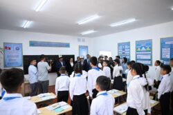 АКСЫДА ЖАҢЫ МЕКТЕП АЧЫЛДЫ