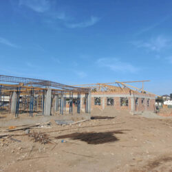 Бишкектин Калыс-Ордо конушунда бала бакчанын курулушу уланууда