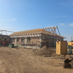 Бишкектин Калыс-Ордо конушунда бала бакчанын курулушу уланууда