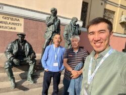 КММИУнун КЫЗМАТКЕРЛЕРИ ЖАНА СТУДЕНТТЕРИ ЭЛ АРАЛЫК КИНОФОРУМГА КАТЫШТЫ