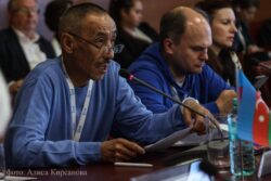 КММИУнун КЫЗМАТКЕРЛЕРИ ЖАНА СТУДЕНТТЕРИ ЭЛ АРАЛЫК КИНОФОРУМГА КАТЫШТЫ