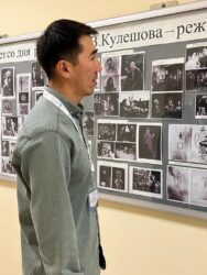 КММИУнун КЫЗМАТКЕРЛЕРИ ЖАНА СТУДЕНТТЕРИ ЭЛ АРАЛЫК КИНОФОРУМГА КАТЫШТЫ