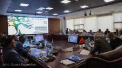 КММИУнун КЫЗМАТКЕРЛЕРИ ЖАНА СТУДЕНТТЕРИ ЭЛ АРАЛЫК КИНОФОРУМГА КАТЫШТЫ