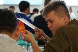 КММИУнун КЫЗМАТКЕРЛЕРИ ЖАНА СТУДЕНТТЕРИ ЭЛ АРАЛЫК КИНОФОРУМГА КАТЫШТЫ