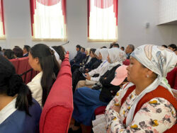 Акыйкатчы Жамиля Жаманбаева Баткен облусунун тургундары менен жолугушту