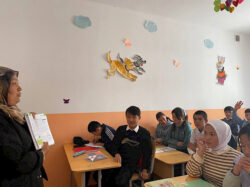 Акыйкатчы Жамиля Жаманбаева Баткен облусунун тургундары менен жолугушту