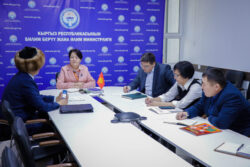 МИНИСТР ДОГДУРКҮЛ КЕНДИРБАЕВА ЖАРАНДАРДЫ КАБЫЛ АЛДЫ