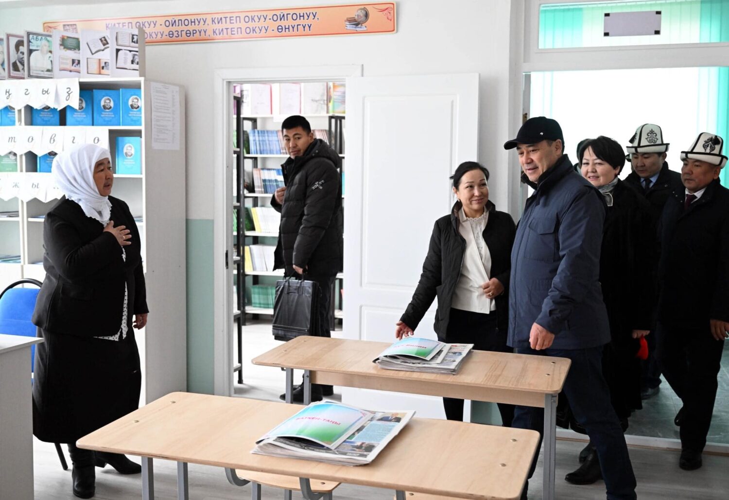 ПРЕЗИДЕНТ САДЫР ЖАПАРОВ В БАТКЕНСКОЙ ОБЛАСТИ ОТКРЫЛ ШКОЛЫ И ДЕТСКИЕ САДЫ