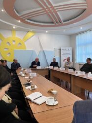 5-Кесиптик лицейде өнөктөштөр менен жолугушуу