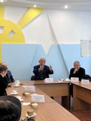 5-Кесиптик лицейде өнөктөштөр менен жолугушуу