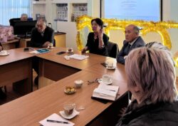 5-Кесиптик лицейде өнөктөштөр менен жолугушуу