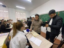 БИШКЕК ШААРЫНДАГЫ ЖАҢЫ САЛЫНГАН БИЛИМ БЕРҮҮ ОБЪЕКТИЛЕРИНЕ ПРЕСС-ТУР УЮШТУРУЛДУ