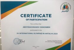 СПОРТТОН ИЙГИЛИК ЖАРАТКАН ӨСПҮРҮМ