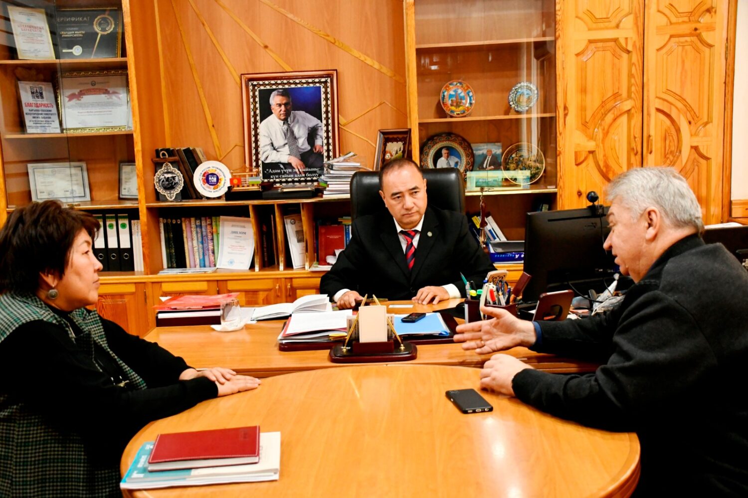 «Военмех» Балтика мамлекеттик техникалык университетинин өкүлү КӨЭУ да конокто